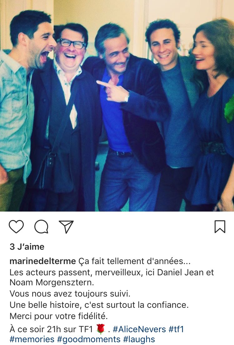 alice_fans1's tweet photo. Publication insta #MarineDelterme #JmTinivelli #GuillaumeCarcaud #DjColloredo #NoamMorgensztern #AliceNevers https://t.co/sNDRHFUyKQ