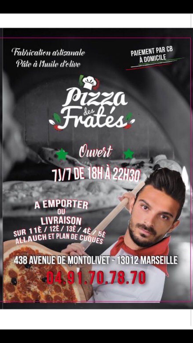 JulienMiami's tweet image. Bon appétit ❤️ #lapizzadesfrates