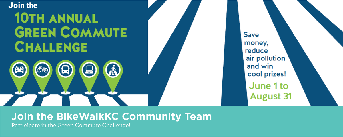 BikeWalkKC's tweet photo. Have you joined Team BikeWalkKC in the #GreenCommuteChallenge yet? It's a win/win: https://t.co/W767lbheum https://t.co/XHyNXHP5LX