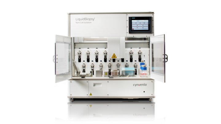 cynvenio's tweet photo. The LiquidBiopsy system for rare cell &amp; cell-free isolation will be at the @thermofisher booth #23123 at #ASCO2017. https://t.co/orFbtsHYmf https://t.co/WoD3S3EUTF