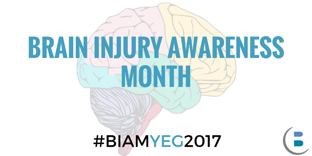 BrainCareAB's tweet photo. It's officially the start of BIAM! We will be posting 1 fact about brain injury every Wed in the month of June! #WhatUpWed #BIAMYEG2017 https://t.co/YwXKJIWPf5