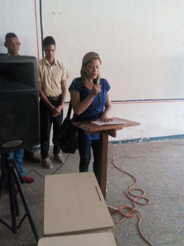 CbitApure's tweet photo. #Ahora Disertación Oral de resultado de Mesa de Trabajo #Nro5 "Embajadores de la Paz" @Rafaelsimonchac @isleyita @cesarmirabal28 https://t.co/ZvsHzYt6Co