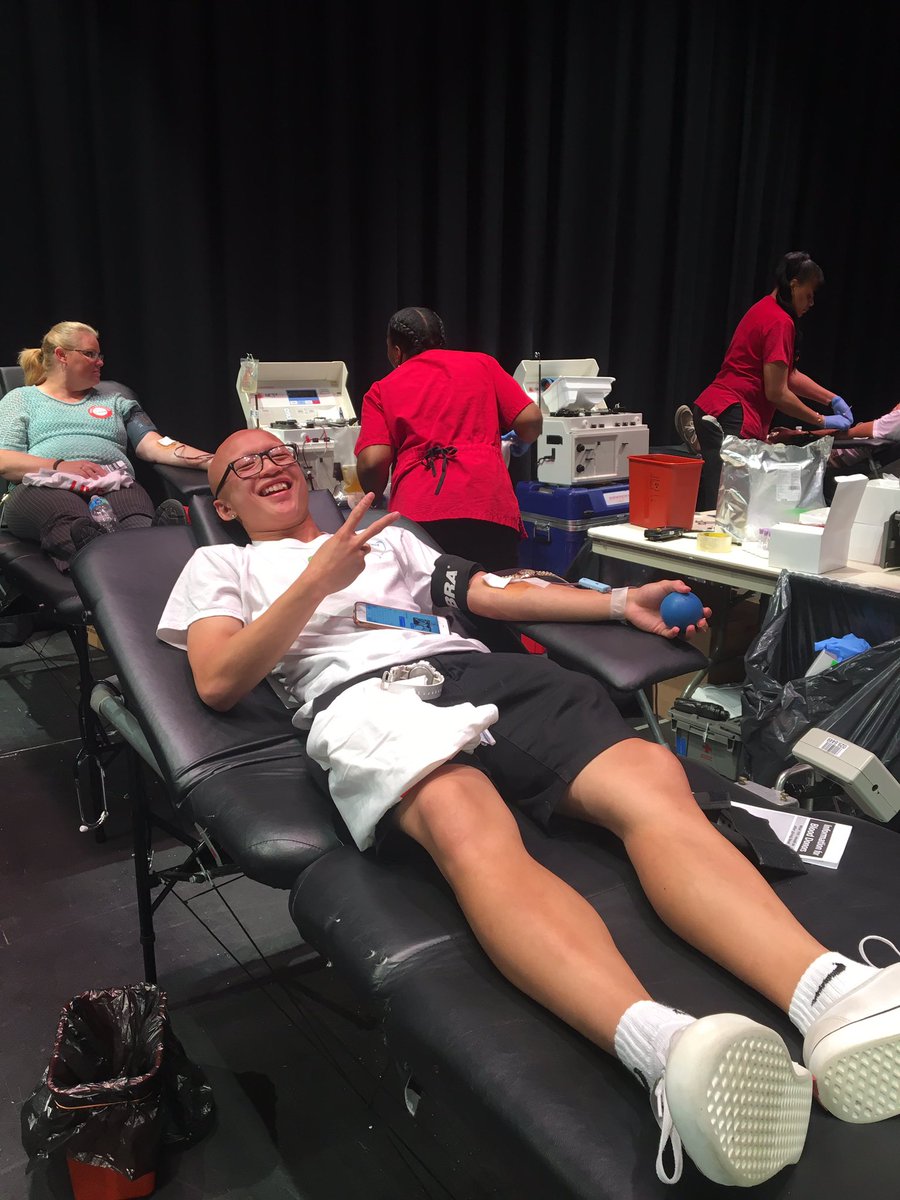 GravesAllison's tweet photo. You're someone's type!! #RedCross #donateblood @olhsNHS @OceanLakesHS https://t.co/H67o99EUC6