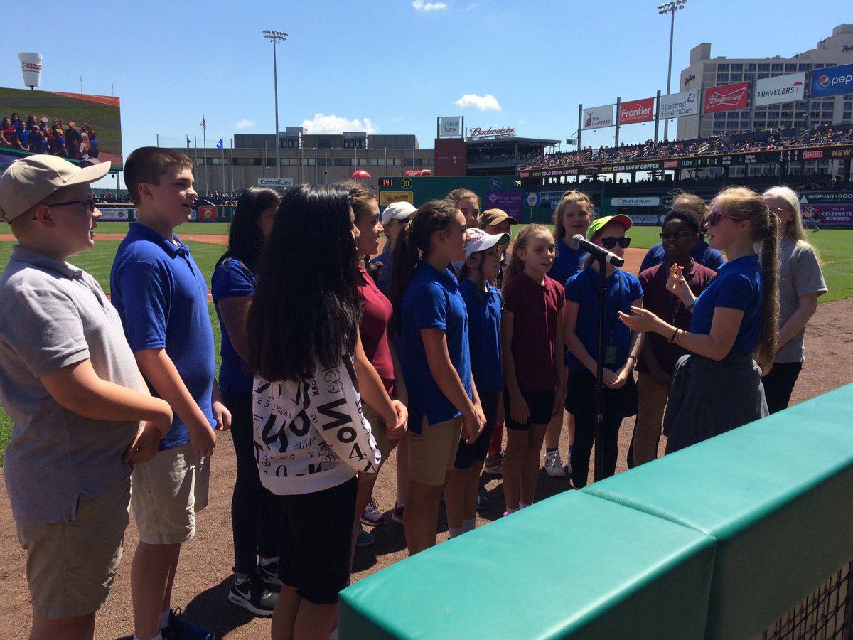 MPS_Bennet's tweet photo. Kennedy singers get to sing for the seventh inning stretch!!!@mpspride https://t.co/bQkbwdqYZS