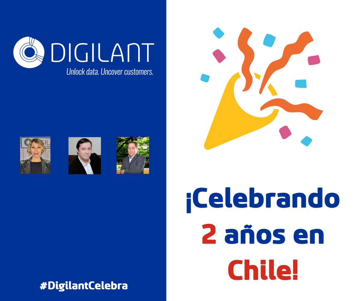 Digilant_MX's tweet photo. ¡Hoy Digilant Chile cumple 2 años ayudando a que más marcas alcancen sus objetivos, a través de Digital y Programmatic! 🎉 #DigilantCelebra https://t.co/tofhNMbpXc