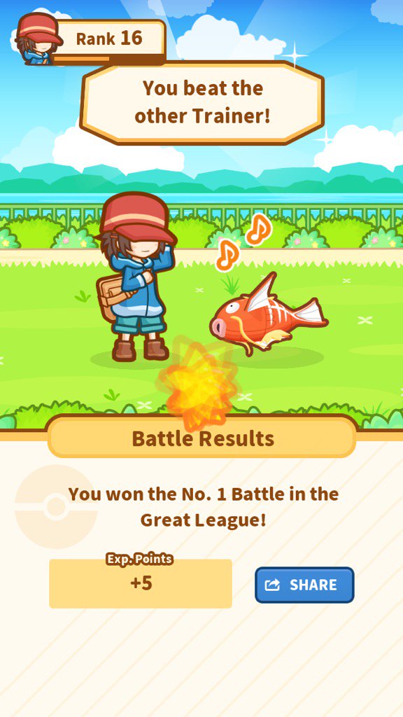 wearedittos's tweet photo. Take that!
My precious Kolsen
jumped 39.46 m and won! #Magikarp https://t.co/BUE8NeczC0 https://t.co/IbsjB72Z9U