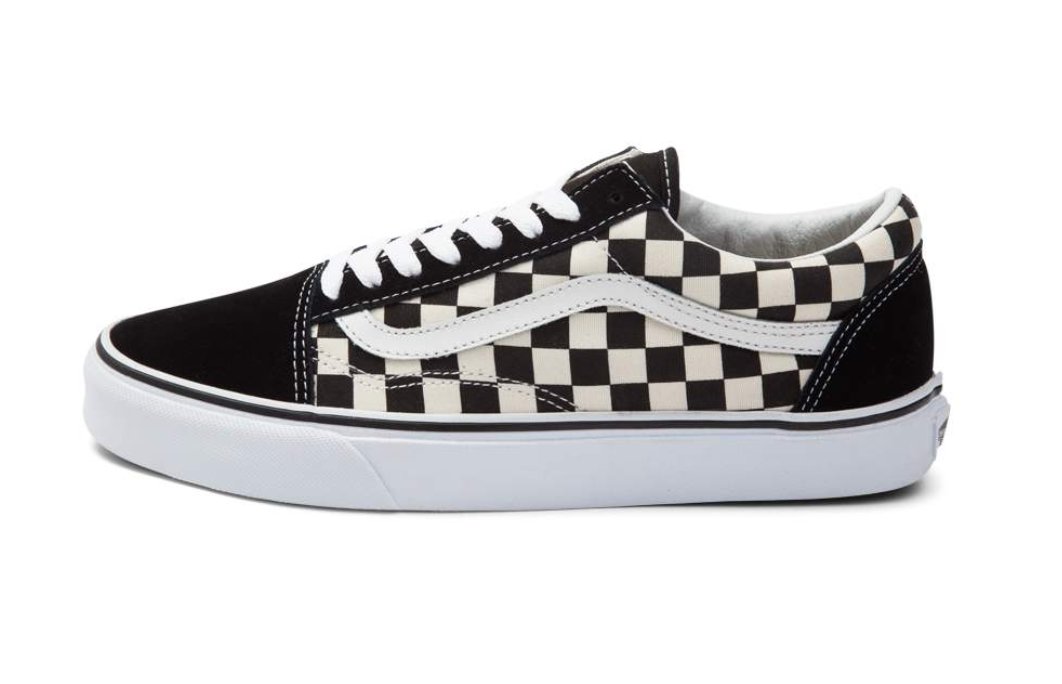 black and white checkered vans journeys