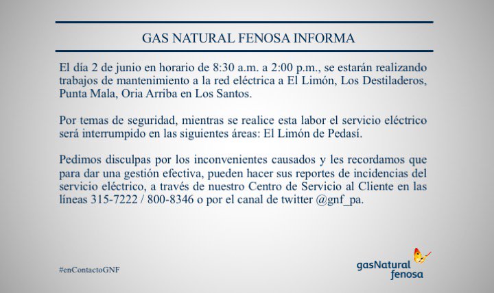 Trabajos de mantenimiento a la red eléctrica en El Limón de Pedasí. <a href="/tvnnoticias/">TVN Noticias</a> <a href="/criticaenlinea/">Diario Critica.Pa</a> <a href="/PedasiLS7/">Pedasi Los Santos</a> <a href="/RTLosSantos/">Retweet Los Santos</a>