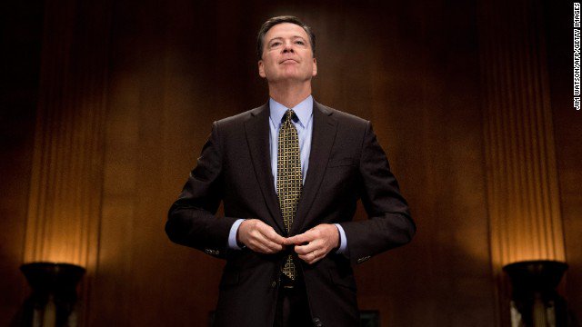 CNNPolitics's tweet photo. BREAKING: Ex-FBI Director James Comey testifying before Senate intel committee on June 8 https://t.co/Syw4ZVotVC https://t.co/lsp7keOe6P