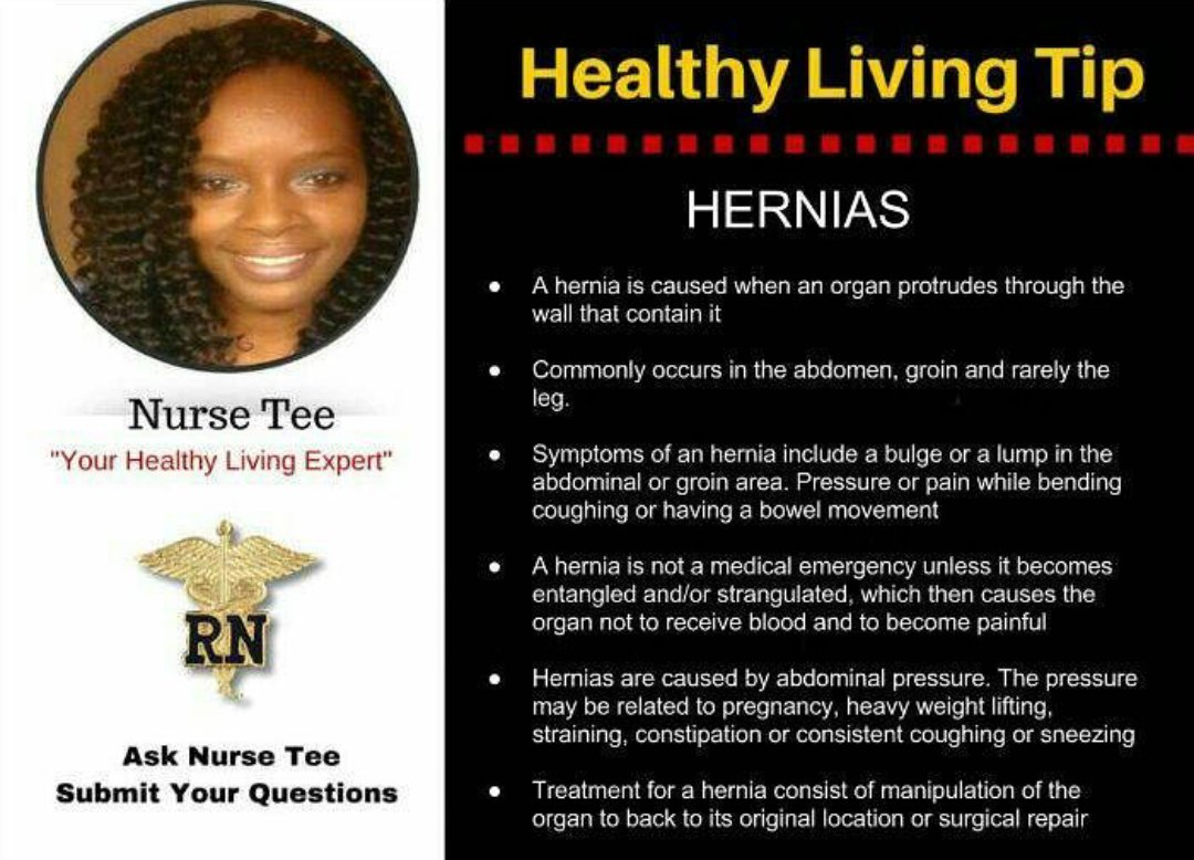 NurseTeeGlobal's tweet photo. @NurseTeeGlobal If there is pain or pressure present seek medical attention #herniapain #womenshealth #Menshealth #children #herniasurgery https://t.co/yEsjD4H4TK