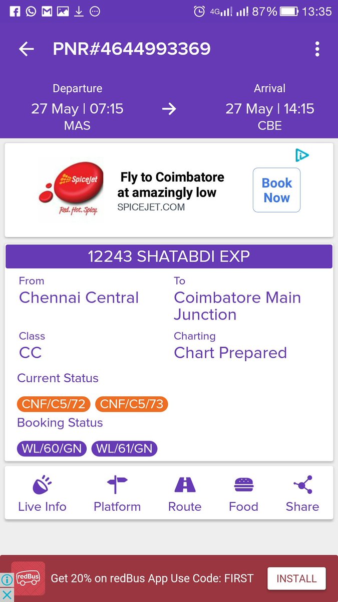 anmeenu's tweet photo. @sureshpprabhu @MAS_138 @IRCTC_Ltd @DrmChennai
@SRailwayIndia @RailMinIndia @irctcsouthzone
A pic.1 newly added clearly shows the problem https://t.co/QPGF6luEzB
