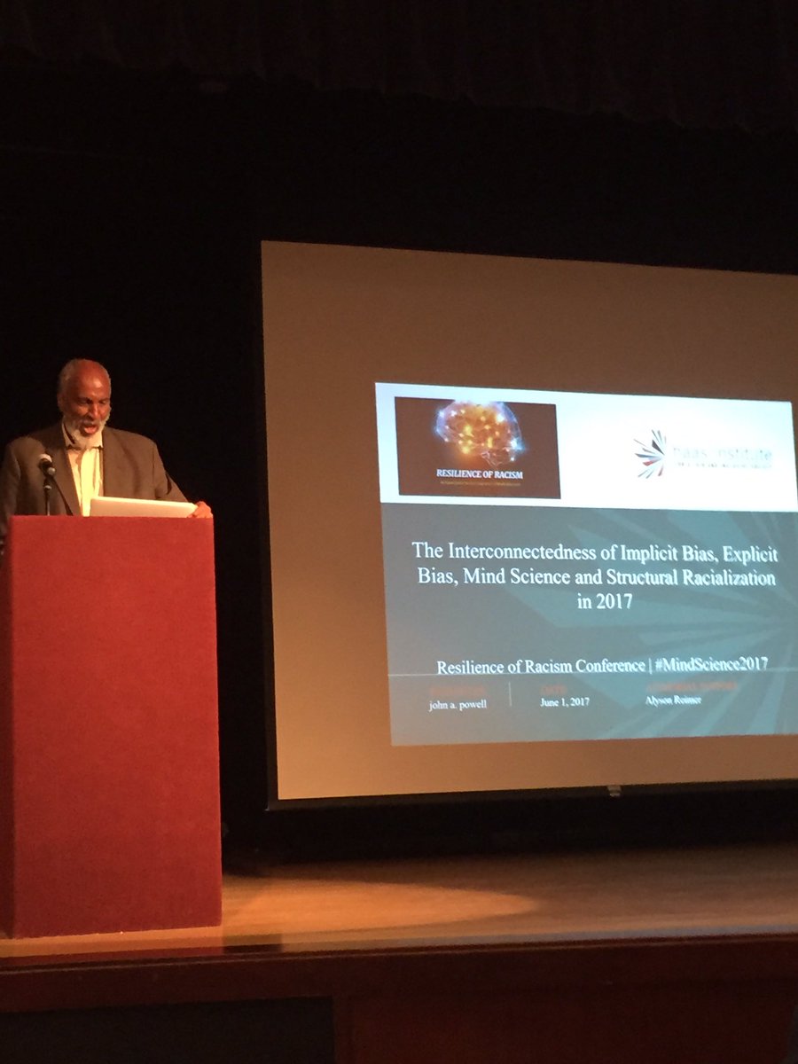 kayinghang's tweet photo. The problem of "Othering" is the prob of 21 century" -john a. powell #mindscience2017 #SHFCalifornia https://t.co/pxujaXOTUd