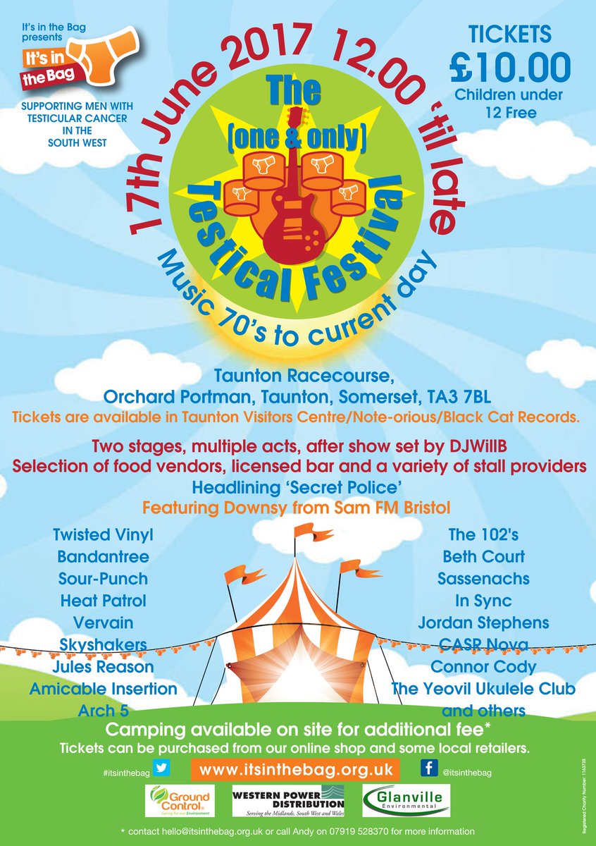 brand_Sue's tweet photo. #musicfestival #musicfestivals @TauntonRacing @TauntonTownFC  @TauntonToGo https://t.co/KK79X5lWKb