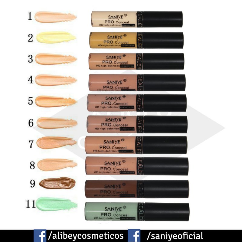 ushasmx's tweet photo. Ya puedes comprar la gama de color del #ProConcealer #SANIYE modelo #R1078 por GAMA. 
Compra aquí: https://t.co/J5gkLdWJQ8 https://t.co/CIUtZrKO0U
