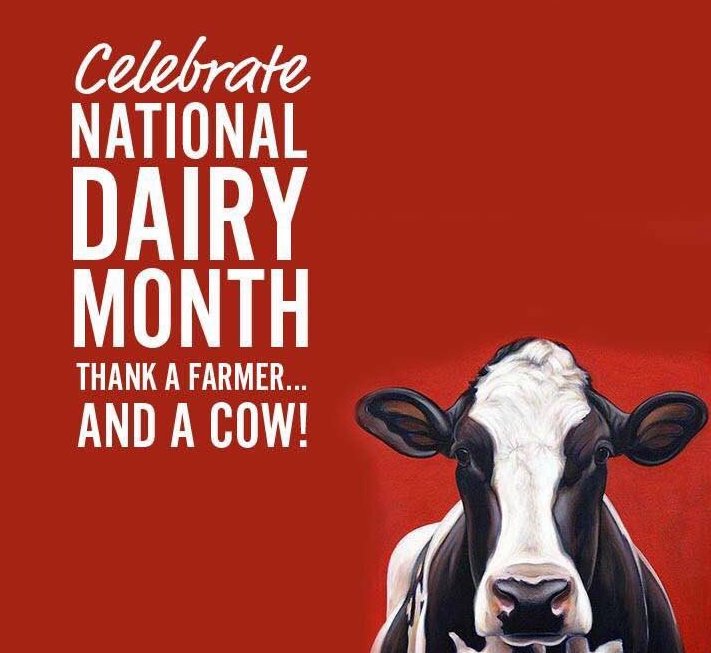 Remember to thank a cow! #nationaldairymonth