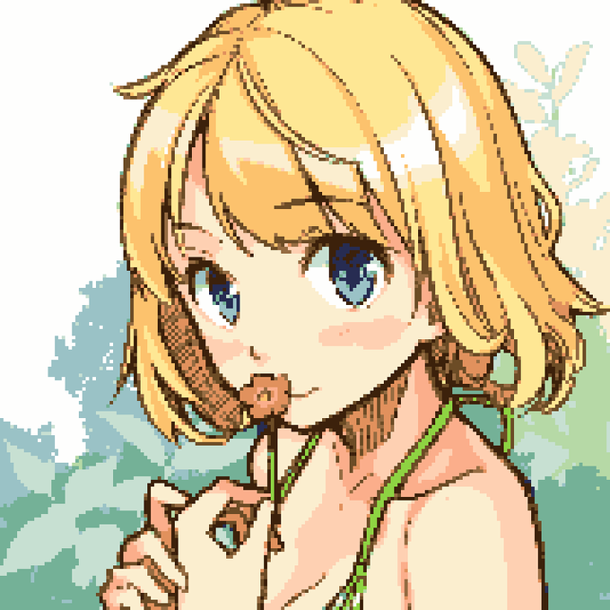 ほう…
ドット絵こんばーた https://t.co/JcsW1h6xv4 #ドット絵こんばーた 