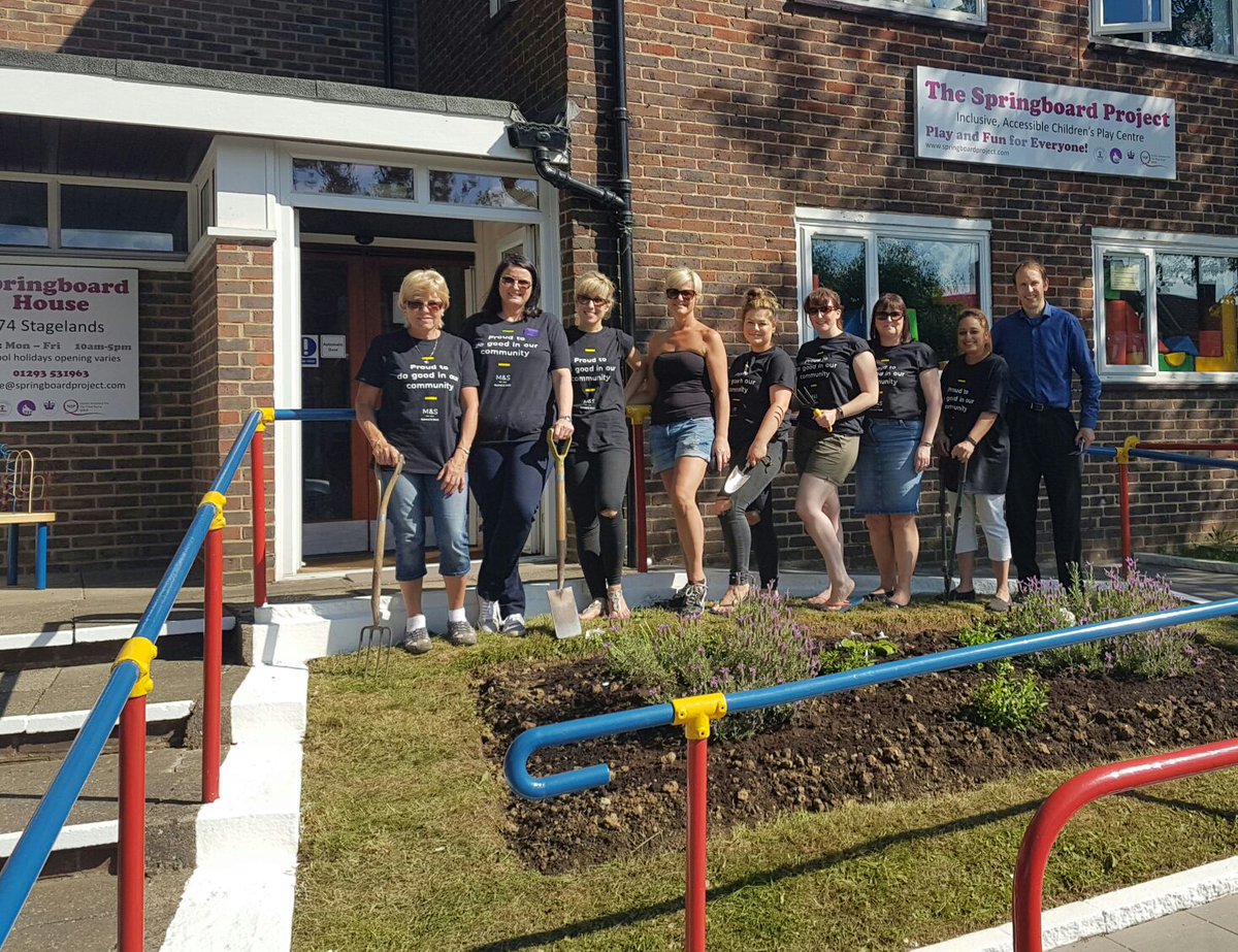 Tim4Crawley's tweet image. Great to see the work the @SpringboardP are doing, and the effort the volunteers​ from @marksandspencer and @ncs are giving