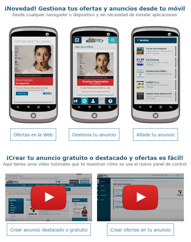 buscaprat's tweet photo. Nuevo Panel #comercio #empresa  de @buscaprat Video tutoriales para crear anuncios destacados o gratuitos, cupones. https://t.co/ow4Dp7RXKG https://t.co/ee3SlcSkG3
