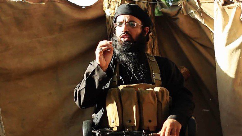CNN's tweet photo. A top ISIS figure has been killed by an airstrike in eastern Syria, sources close to his family say https://t.co/MgflwToJTw https://t.co/JpJNEdrcaR