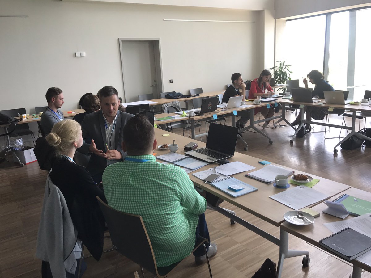 hanswesterhof's tweet photo. Bootcamp in Riga, Latvia. More cleantech entrepreneurs!
#CLP17 @ClimateLaunch @ClimateKIC #climatelaunchpad https://t.co/hrjQedcVyT