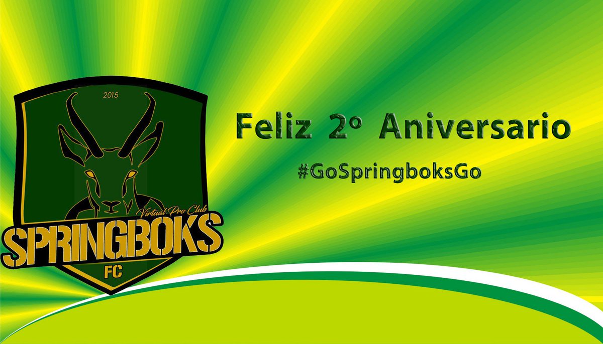 BrodaPawa's tweet photo. Hoy mi equipo cumple 2 años y vamos a por mas. Me alegro de formar parte de el ya que tambien es como una pequeña familia. #GoSpringboksGo https://t.co/TuBTVbRoCM
