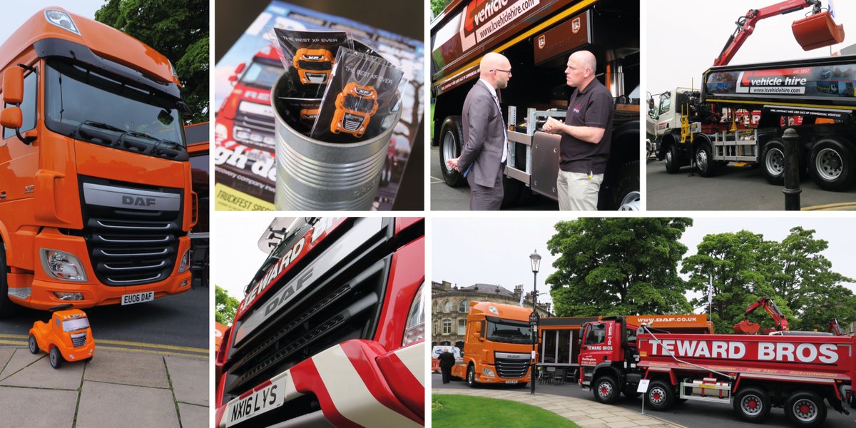 EvansHalshawDAF's tweet photo. #ThrowbackThursday @tipextankex last year! We are pleased to be back and have the latest #DAF models on display June 1-3 #TBT #Tipex #TankEx https://t.co/U1dU1tyoKO