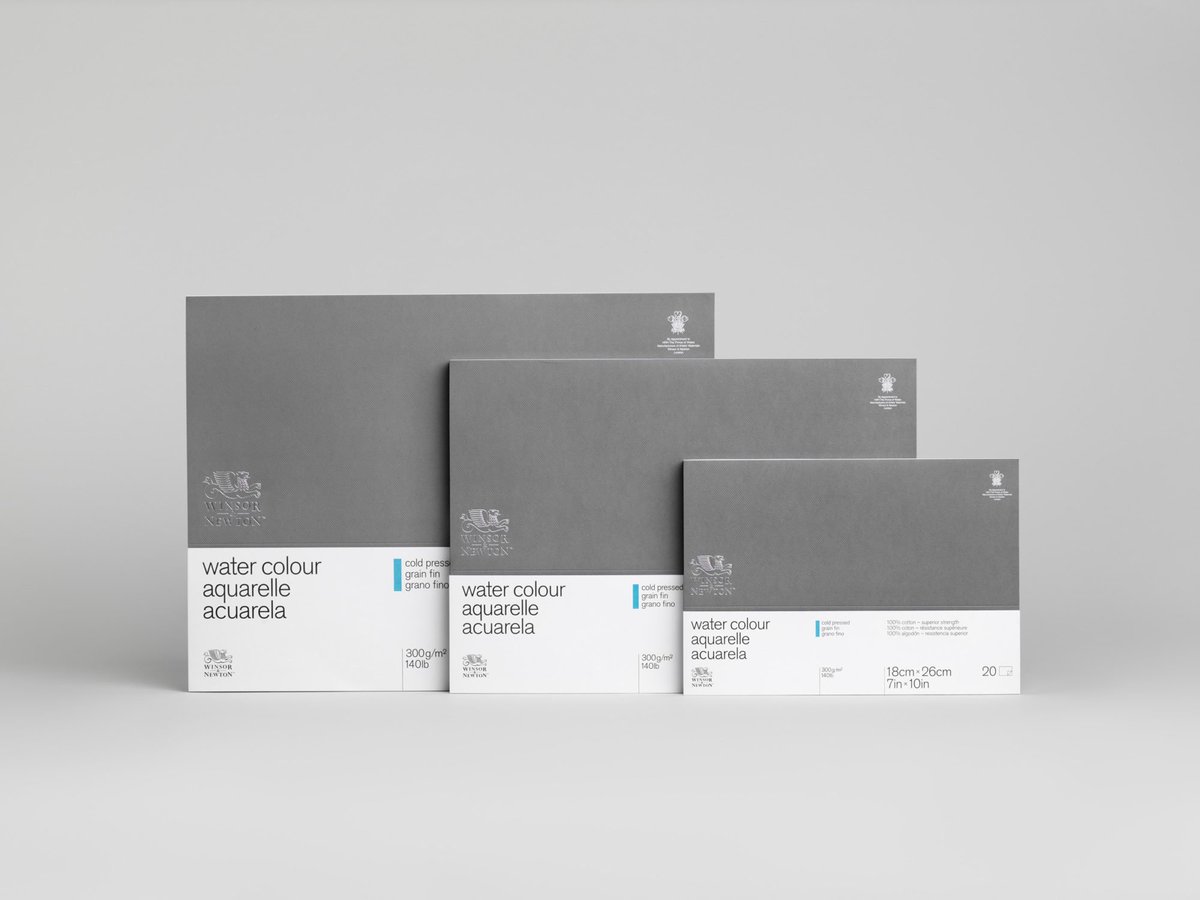 NEW
Introducing @winsorandnewton new water colour papers — covering loose sheets, spiral and gummed pads.

carlnas.com/news/winsor-an…