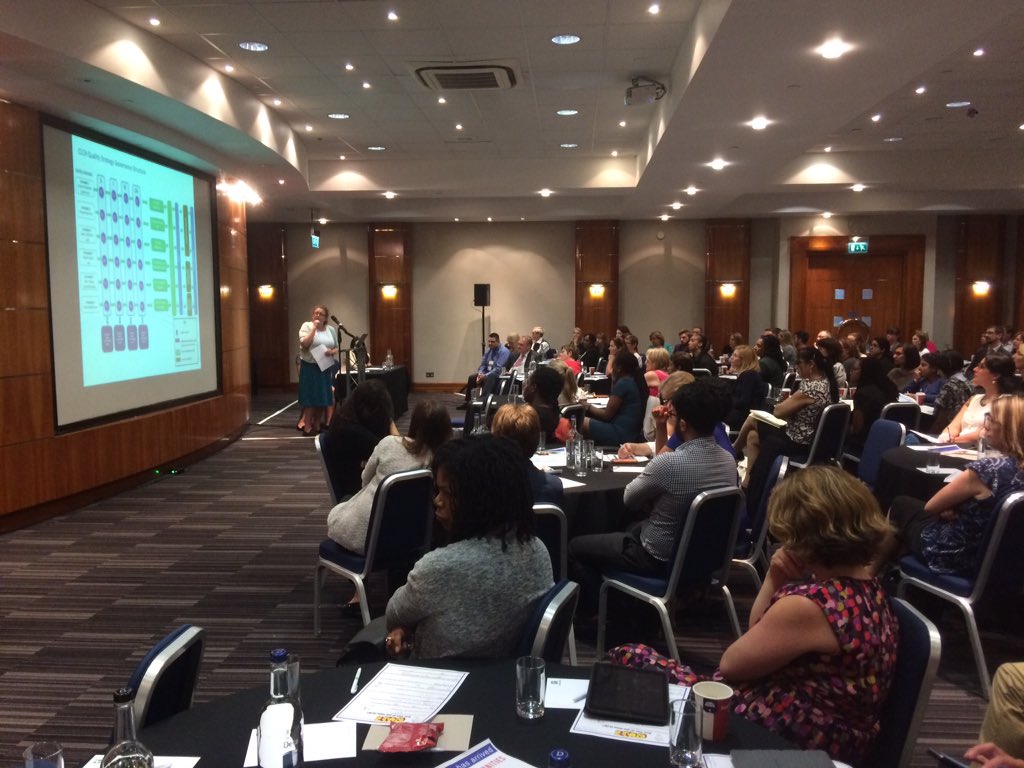 CLCHNHSTrust's tweet photo. Our Director of Patient Experience, Holly Ashforth, talking about Shared Governance #CLCHQC https://t.co/4lqfWvnQrj