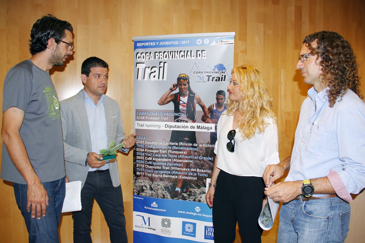 DeportesDipMlg's tweet photo. La #CopaTrail nace para cubrir la demanda de competiciones de trail running, un deporte que cada vez cuenta con más aficionados. https://t.co/PZ1304WM2w