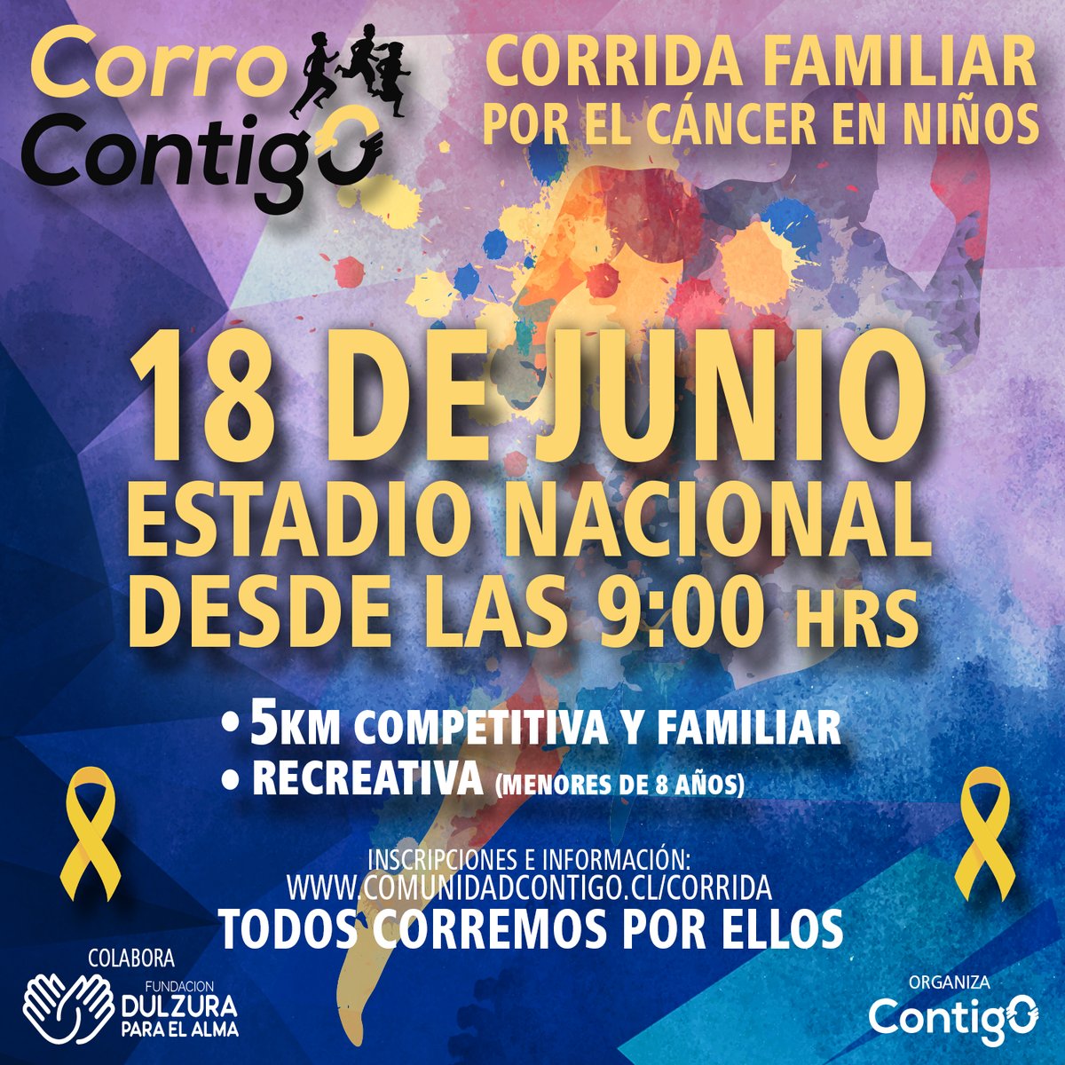 ComunidadConti1's tweet photo. #CorroContigo
¡No te puedes perder esta gran corrida en beneficio a niños hospitalizados!
🔶Toda la información aquí: https://t.co/UD6Eu2aKEK https://t.co/BEBeYh653f