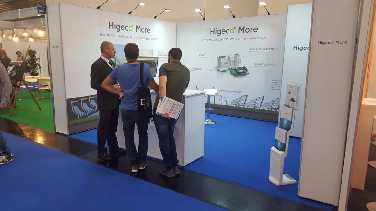 Higeco_More's tweet photo. Visit our stand B3.554 at @Intersolar #centraleoperativa #soluzioniHigecoMore #efficienza #gestioneasset #munich https://t.co/TbhDwfpwDe