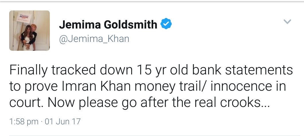 HamzaKh43175724's tweet photo. Jemima Khan claimed earlier that she never gave money to IK. Now @Jemima_Khan  is showing banking transactions. Another U-Turn like IK. https://t.co/pVrwumqDFp