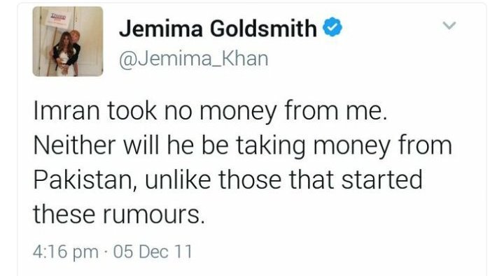 HamzaKh43175724's tweet photo. Jemima Khan claimed earlier that she never gave money to IK. Now @Jemima_Khan  is showing banking transactions. Another U-Turn like IK. https://t.co/pVrwumqDFp