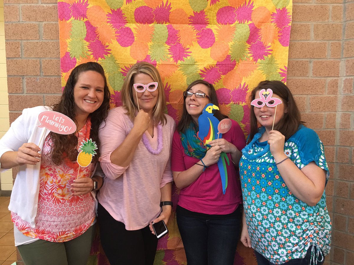 spartanburgone's tweet photo. #D1tikitech is underway! D1 employees are getting some great technology workshops throughout this fun, tiki-themed day! @EducationSC https://t.co/Uvpf3yrurx