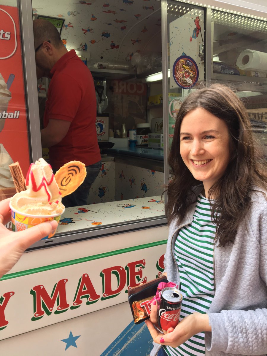 Thank you <a href="/MarkettiersMCR/">Markettiers MCR</a>  for the free ice cream @bjlgroup