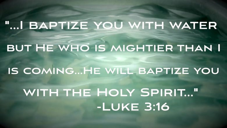 MinistryNoLimit's tweet image. I baptize you with water, but He who is mightier than I is coming... He will baptize you with the Holy Spirit. #Luke3:16

#NoLimitsMinistry