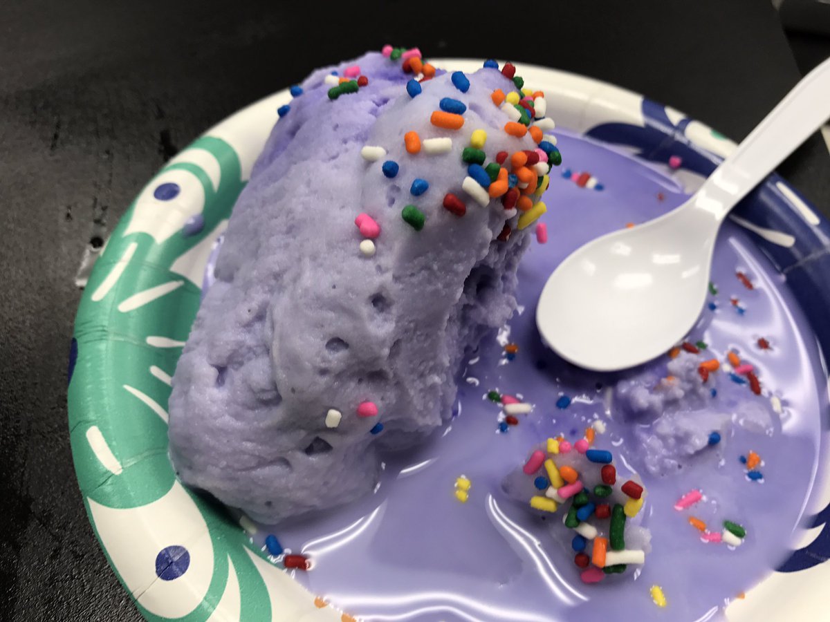 RocketsCulinary's tweet photo. Homemade ice cream! What color would you want?? https://t.co/JHlmZ3qILo