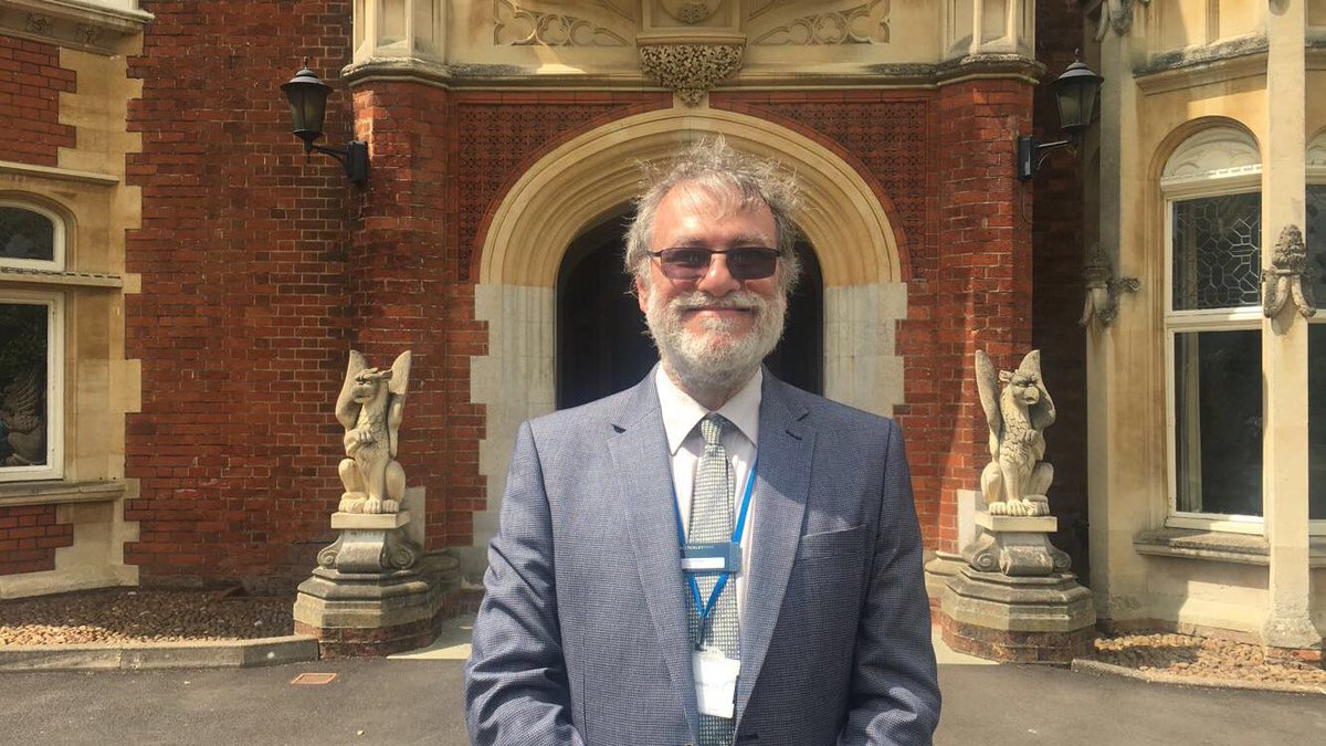Brian says: "The reason I volunteered was to share the amazing story of #BletchleyPark with everyone” #VolunteersWeek @NCVOvolunteers