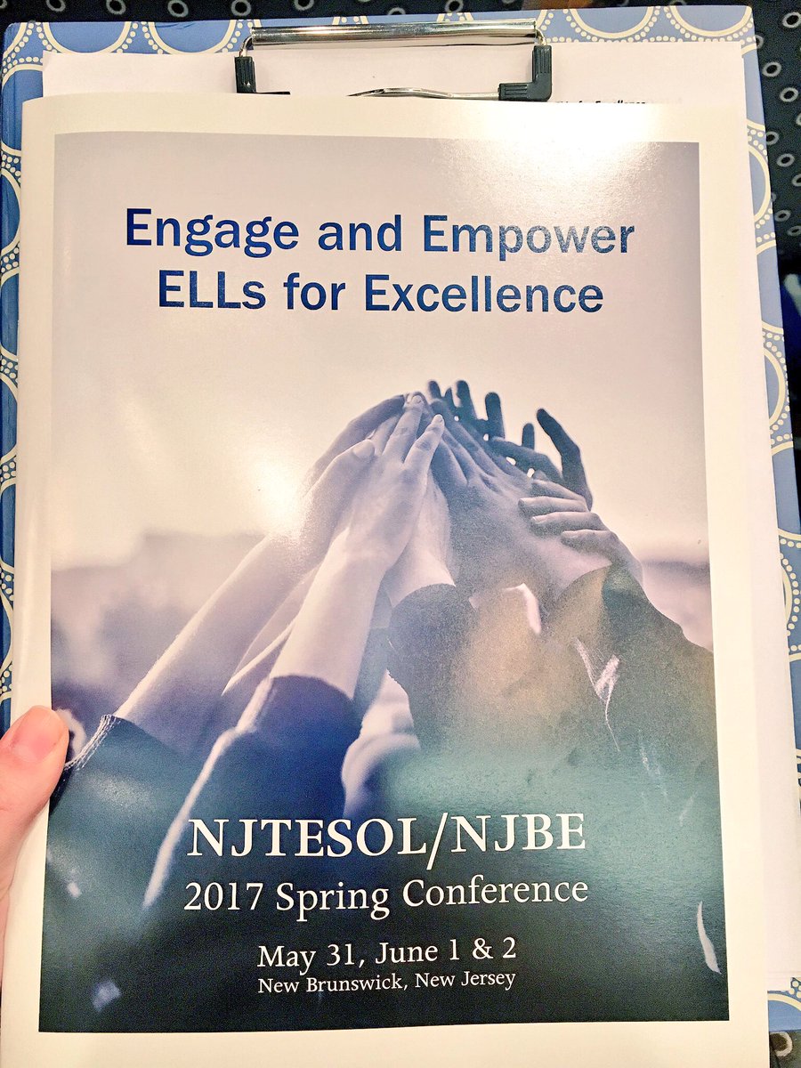ESpanfelner's tweet photo. Conference ☺️ #Rti #njtesol https://t.co/p5X3pRRAxd