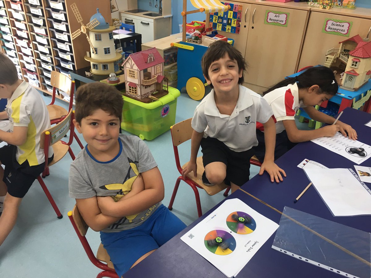BCADyear1's tweet photo. Using fidget spinners to complete some fun Maths activities today! #BCADyr1 #BCADCreativity https://t.co/NMoSRvrkQ9