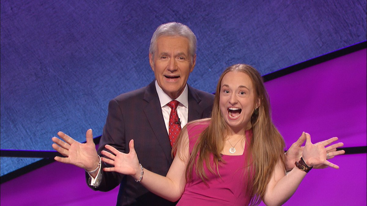 DukeAlumni's tweet photo. We loved watching Duke alumna @melanietbaum on @Jeopardy! She participated in a #JeopardyLivePanel after the show: https://t.co/eM5UoM5i9v https://t.co/L96RWWwdfF