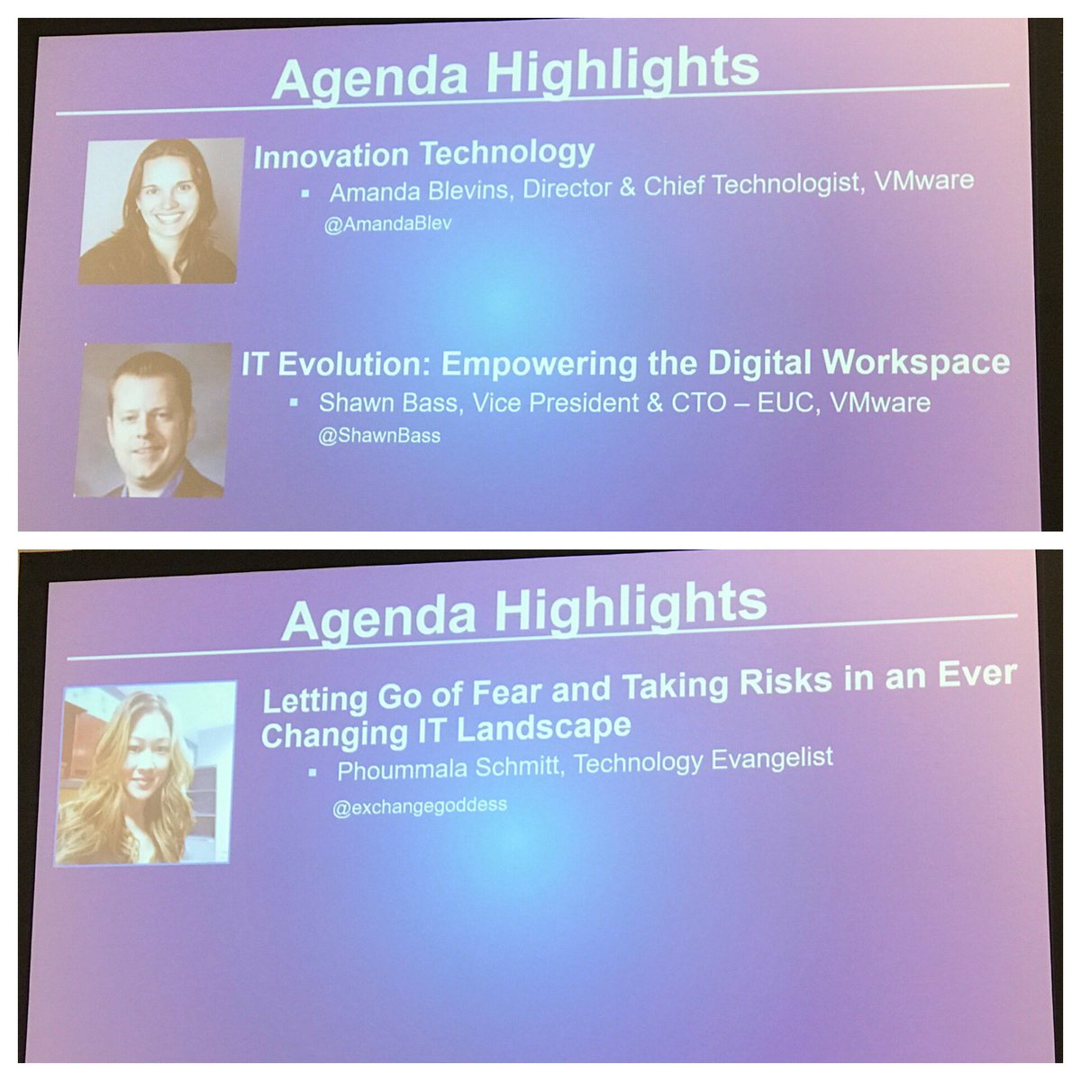 utollwi's tweet image. Great keynotes here at @BostonVMUG #VMUGUsercon today