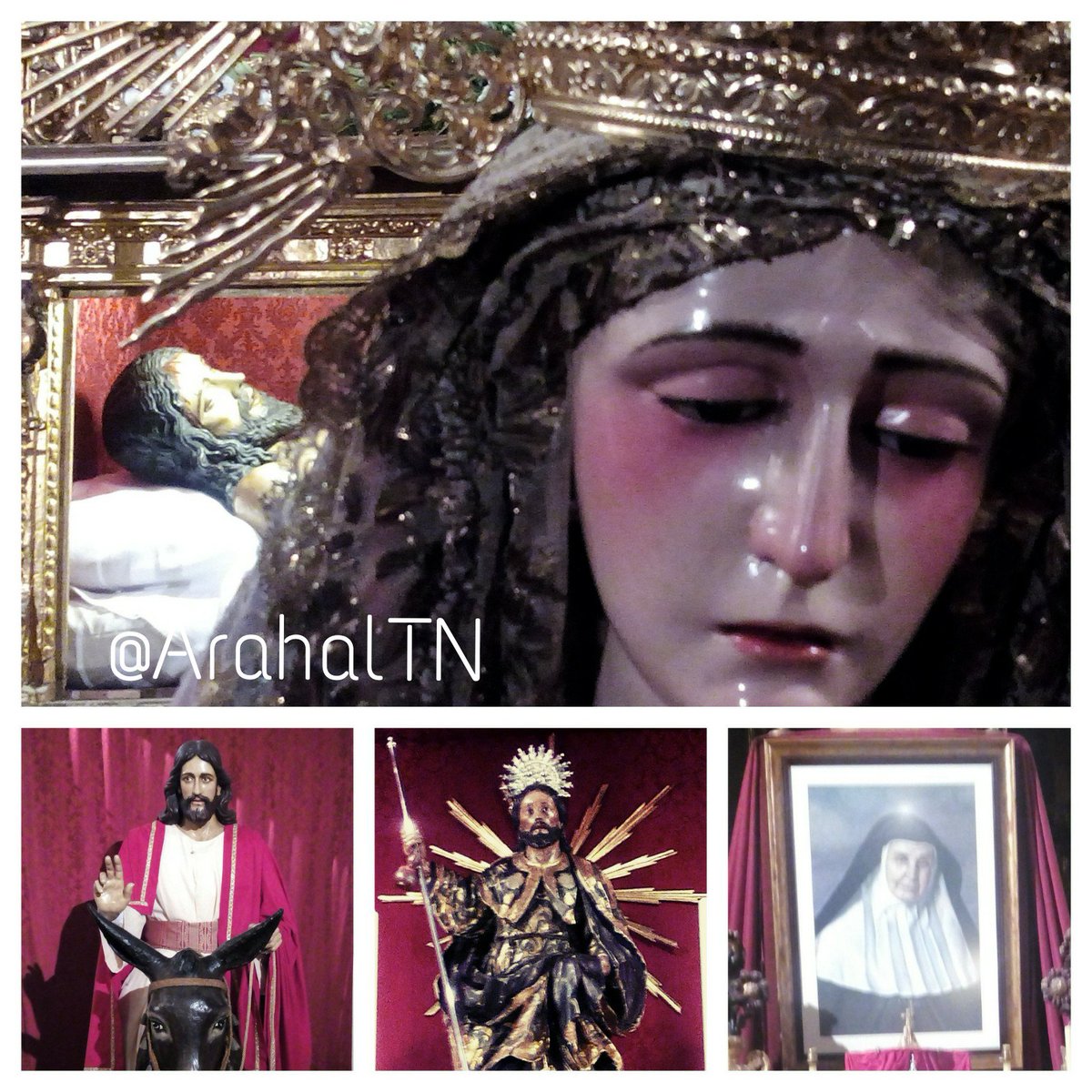 Misa mensual de la Hermandad del Santo Entierro de Arahal, este jueves 1 de junio, a las 21:00 horas, en la iglesia ex-convento de San Roque