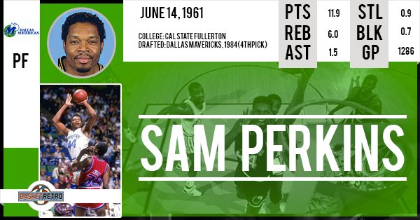 Happy Birthday Sam Perkins   