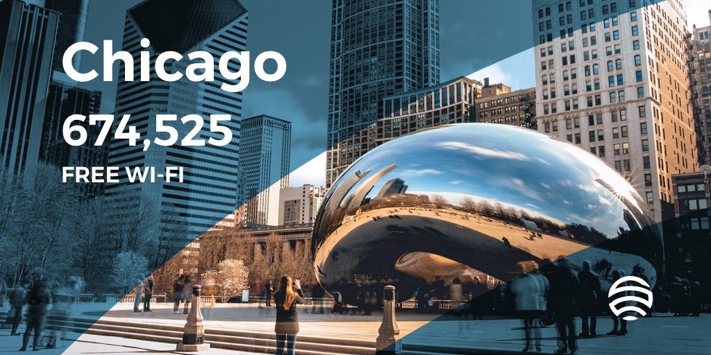 Are you visiting #chicago? Browse the #wifimap and find all the #freewifi throughout the city: wiman.me/united-states/… #mobile #travel