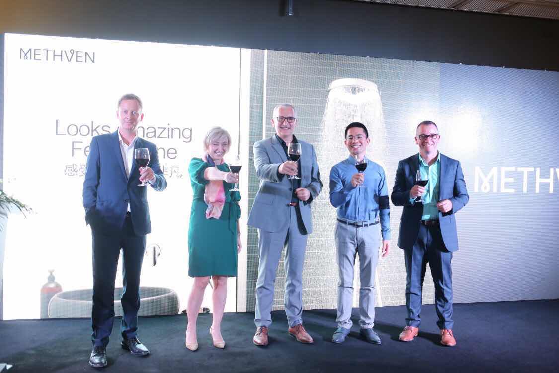 GGuermanoffNZ's tweet photo. Happy to join @MethvenNZ celebrate success in China market #innovation #design #NZspirit https://t.co/4grVuMyOk7