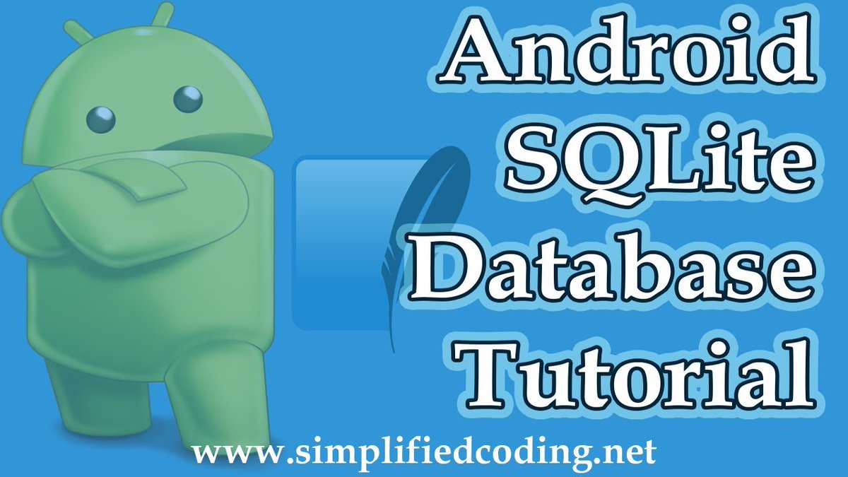 dataloco's tweet image. Android SQLite Database Tutorial - Reading and Writing dub.io/s/169858 #android_sqlite_database #sqliteopenhelper
