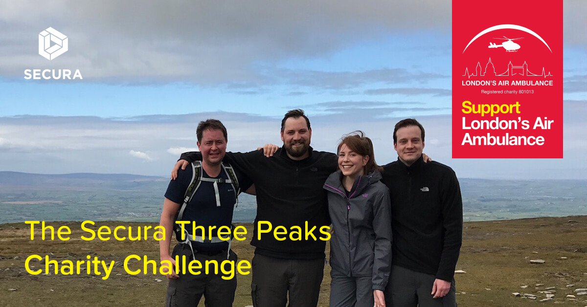 securacloud's tweet photo. Only 2 weeks until our #3Peaks #charity challenge! #Donate to @LDNairamb via our #fundraising page: https://t.co/Ks8Lqbcmdu #SupportLAA https://t.co/Mrycg9RZJb