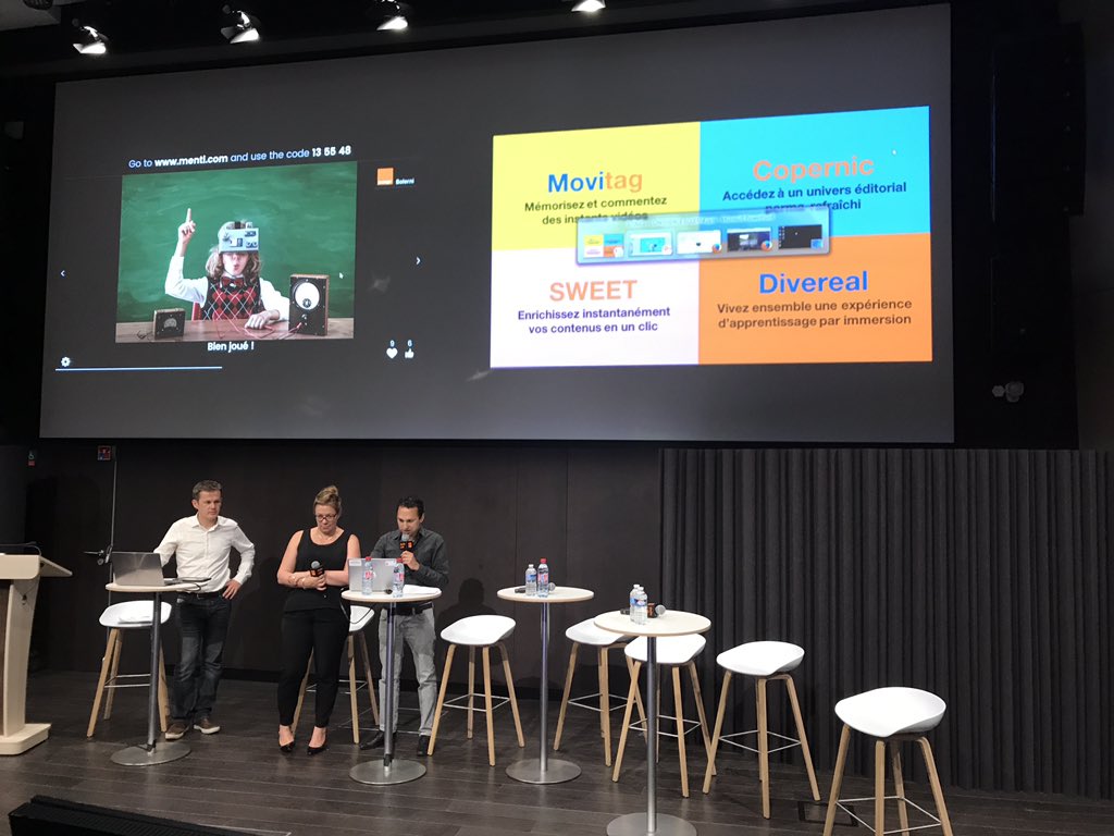 #solerni, quand les assets innovants issus des Labs d'#orange viennent enrichir l'expérience d'apprentissage. #innovation #MOOCS