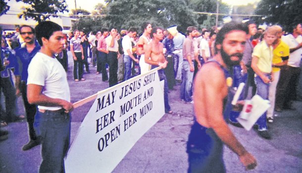 troublewithray's tweet photo. The freedoms we enjoy were not free. Celebrate "Houston's Stonewall", June 14th. https://t.co/dnVfFqiXGW photo: Alan Snyder https://t.co/7YKrk9XSnu